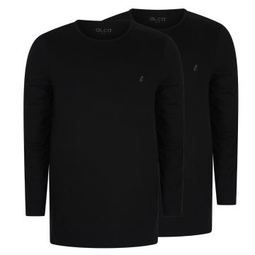 Alca Easy-Going 2-Pck Men Shirt Long Sleeve O-Neck 